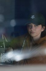 SARAH HYLAND at a Tanning Salon in Los Angeles 04/11/2024