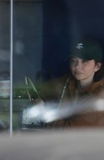 SARAH HYLAND at a Tanning Salon in Los Angeles 04/11/2024
