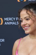 SARAH JEFFERY at Mercy for Animals 25th Anniversary Gala in Los Angeles 04/20/2024
