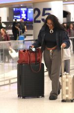 SASHA OBAMA Arrives in Los Angeles 04/02/2024