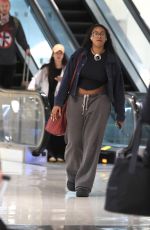 SASHA OBAMA Arrives in Los Angeles 04/02/2024