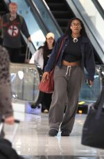 SASHA OBAMA Arrives in Los Angeles 04/02/2024