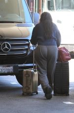 SASHA OBAMA Arrives in Los Angeles 04/02/2024