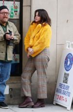 SELENA GOMEZ, Martin Short and Steve Martin on the Set of Only Murders in the Building in New York 04/24/2024