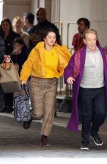 SELENA GOMEZ, Martin Short and Steve Martin on the Set of Only Murders in the Building in New York 04/24/2024