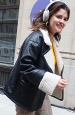 SELENA GOMEZ on the Set of Only Murderers in the Building in New York 04/12/2024