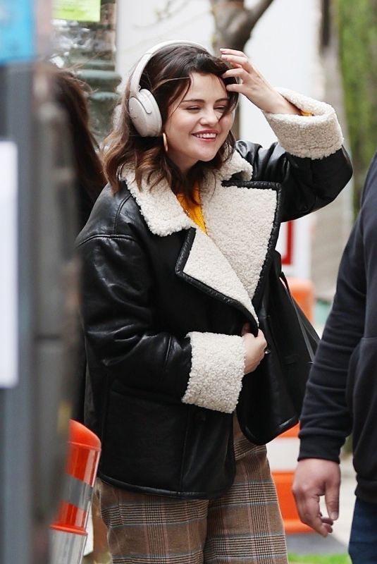 SELENA GOMEZ on the Set of Only Murderers in the Building in New York 04/12/2024