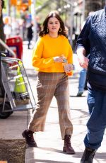 SELENA GOMEZ on the Set of Only Murders in the Building in New York 04/24/2024