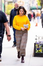 SELENA GOMEZ on the Set of Only Murders in the Building in New York 04/24/2024