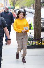 SELENA GOMEZ on the Set of Only Murders in the Building in New York 04/24/2024