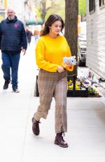 SELENA GOMEZ on the Set of Only Murders in the Building in New York 04/24/2024