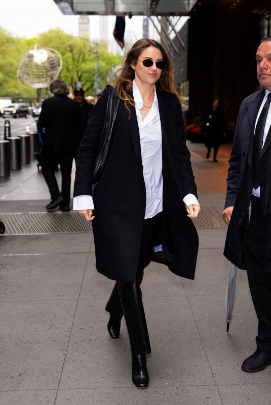 SHAILENE WOODLEY Arrives at 2024 TIME100 Summit in New York 04/24/2024