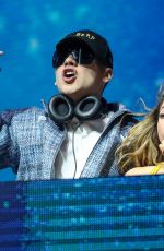 SHAKIRA at Bizarrap Set in Sahara Tent at Coachella Valley Music and Arts Festival 04/12/2024