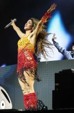 SHAKIRA at Bizarrap Set in Sahara Tent at Coachella Valley Music and Arts Festival 04/12/2024