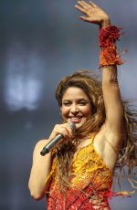 SHAKIRA at Bizarrap Set in Sahara Tent at Coachella Valley Music and Arts Festival 04/12/2024