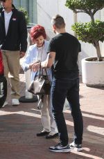 SHARON OSBOURNE Out Shopping at Neiman Marcus in Beverly Hills 04/24/2024