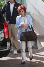 SHARON OSBOURNE Out Shopping at Neiman Marcus in Beverly Hills 04/24/2024