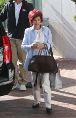 SHARON OSBOURNE Out Shopping at Neiman Marcus in Beverly Hills 04/24/2024