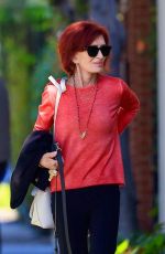 SHARON OSBOURNE Out Shopping on Melrose in Los Angeles 04/04/2024