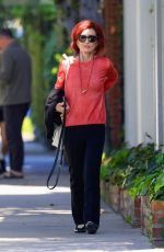 SHARON OSBOURNE Out Shopping on Melrose in Los Angeles 04/04/2024