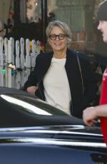 SHARON STONE Leaves The Ivy with Her Son in Beverly Hills 04/17/2024