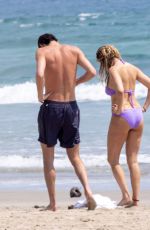 SIENNA MILLER in Bikini at a Beach in Costa Rica 04/17/2024