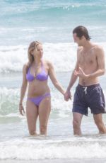 SIENNA MILLER in Bikini at a Beach in Costa Rica 04/17/2024
