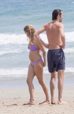 SIENNA MILLER in Bikini at a Beach in Costa Rica 04/17/2024