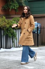 SOFIA CARSON Out and About in New York 04/19/2024