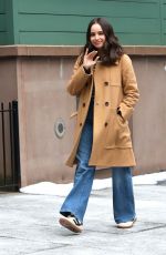 SOFIA CARSON Out and About in New York 04/19/2024