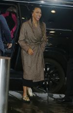 SONEQUA MARTIN- GREEN Arrives at CBS Mornings in New York 04/04/2024