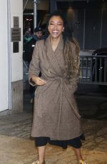 SONEQUA MARTIN- GREEN Arrives at CBS Mornings in New York 04/04/2024