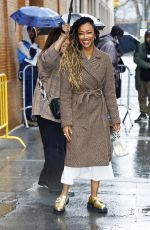 SONEQUA MARTIN Leaves The View in New York 04/02/2024