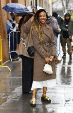 SONEQUA MARTIN Leaves The View in New York 04/02/2024