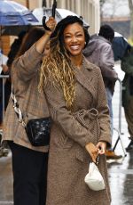 SONEQUA MARTIN Leaves The View in New York 04/02/2024