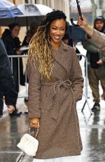 SONEQUA MARTIN Leaves The View in New York 04/02/2024