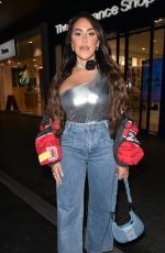 SOPHIE KASAEI Arrives at Liverpool One for the Shein Pop Up Shop 04/18/2024