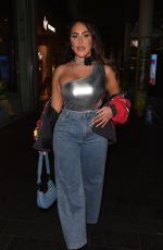 SOPHIE KASAEI Arrives at Liverpool One for the Shein Pop Up Shop 04/18/2024