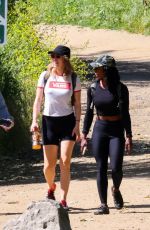 SUKI WATERHOUSE Out Hiking with a Friend in Griffith Park in Los Feliz 04/27/2024