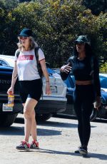 SUKI WATERHOUSE Out Hiking with a Friend in Griffith Park in Los Feliz 04/27/2024