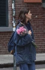 SURI CRUISE in Double Denim Out in New York 04/17/2024