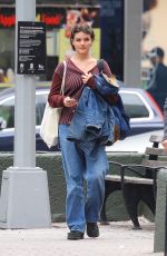 SURI CRUISE Out Shopping Flowers on Her 18th Birthday in New York 04/18/2024
