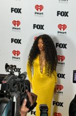 SZA at 2024 iHeartRadio Music Awards in Hollywood 04/01/2024