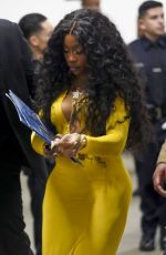 SZA Leaves iHeartRadio Music Awards in Hollywood 04/02/2024
