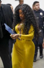 SZA Leaves iHeartRadio Music Awards in Hollywood 04/02/2024