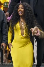 SZA Leaves iHeartRadio Music Awards in Hollywood 04/02/2024