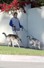 TALLULAH WILLIS Out with Her Dogs in Los Angeles 04/11/2024