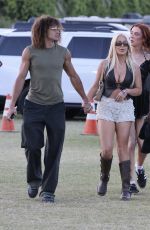 TANA MONGEAU and Adam Dubuc Out at Coachella 04/14/2024