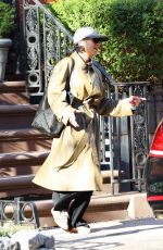 TAYLOR RUSSELL Leaves Her Home in New York 04/04/2024