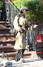 TAYLOR RUSSELL Leaves Her Home in New York 04/04/2024